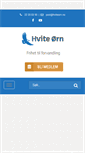Mobile Screenshot of hviteorn.no